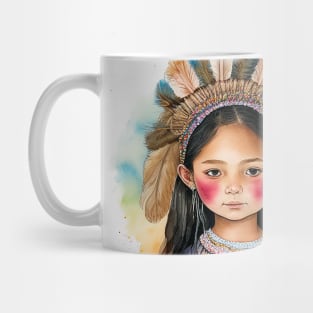 indian  girl Mug